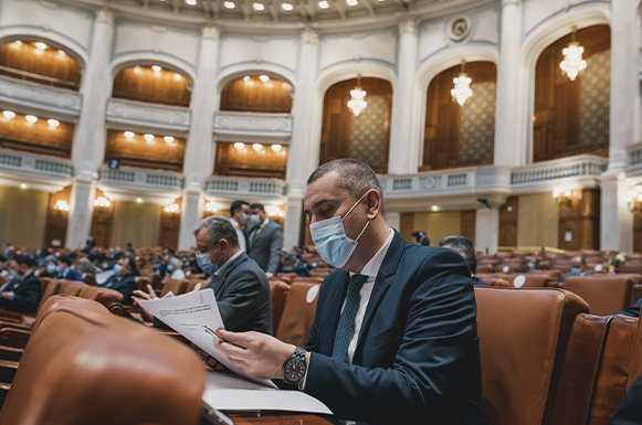 MUNCA MEA  <br/> în parlament