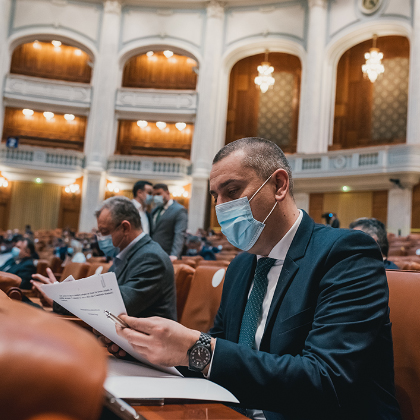 MUNCA MEA <br/> în Parlament